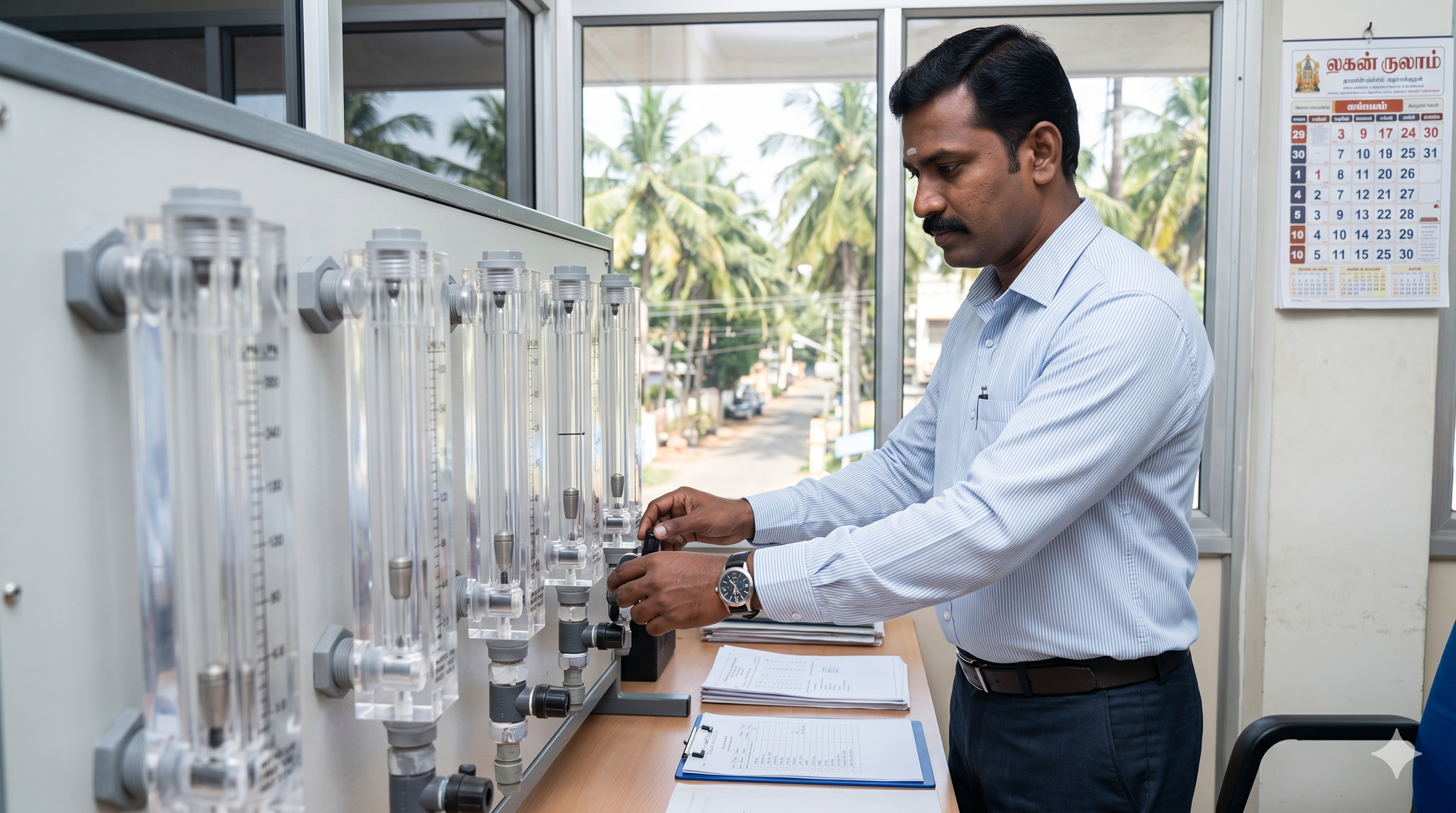 Acrylic Body Rotameters